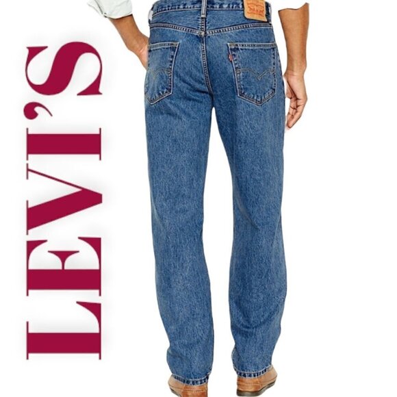 LEVI’S 550 Relaxed Fit Blank Tab Jeans, 32 x 30 - Picture 3 of 12